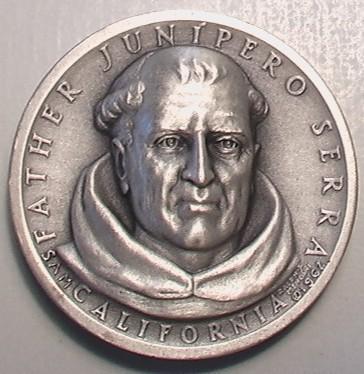 Original art, souvenir & collectible products celebrating the life & history of Father Junípero Serra, founder of the California Mission system.