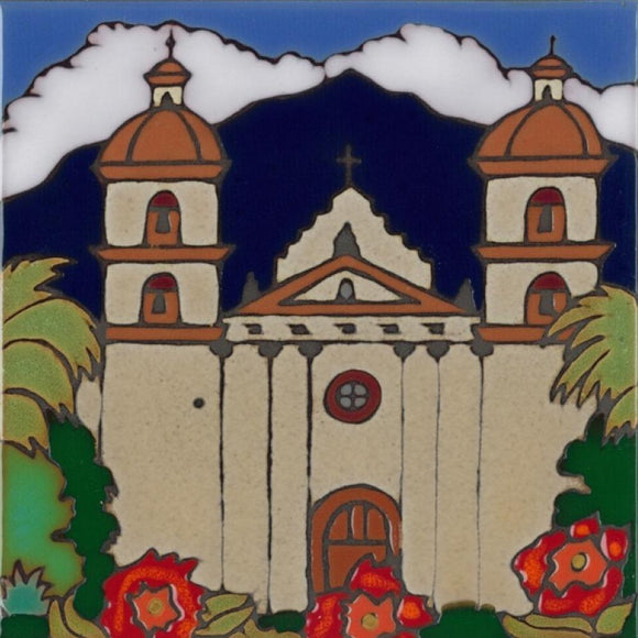 California Mission Tile Collection with Original Art Images