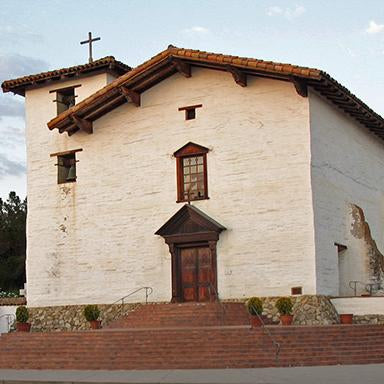 Original art, souvenir & collectible products celebrating the history of Mission San Jose.