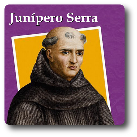 10-14025 Junipero Serra Magnet 3