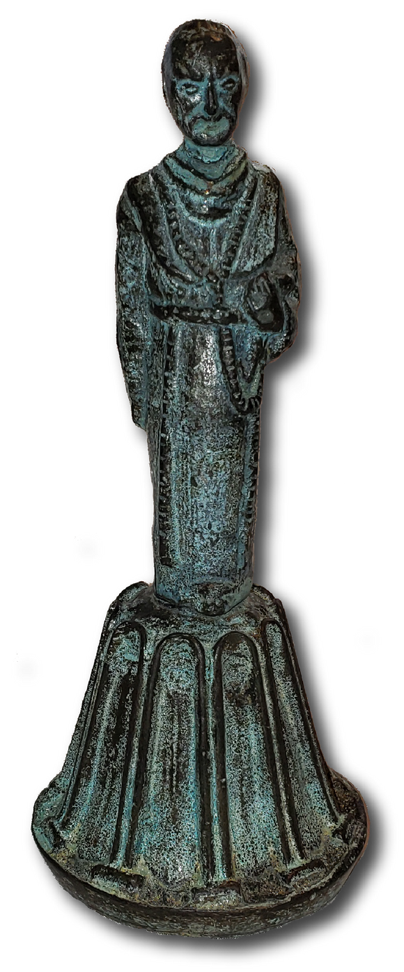 Saint Junípero Serra Brass Table Bell